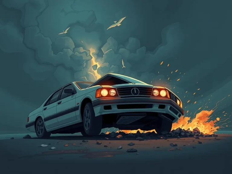 Significado del Sueño de Muerte en Accidente de Coche: Interpretaciones y Reflexiones