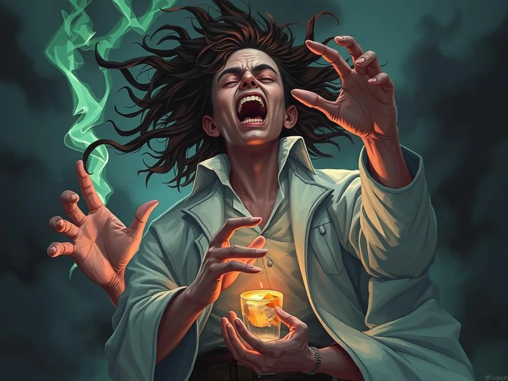 actuando como un exorcista significado