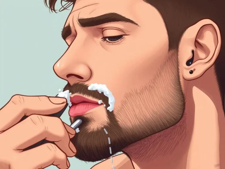 Significado del Sueño de Afeitarse el Vello Facial: Interpretaciones y Mensajes Ocultos