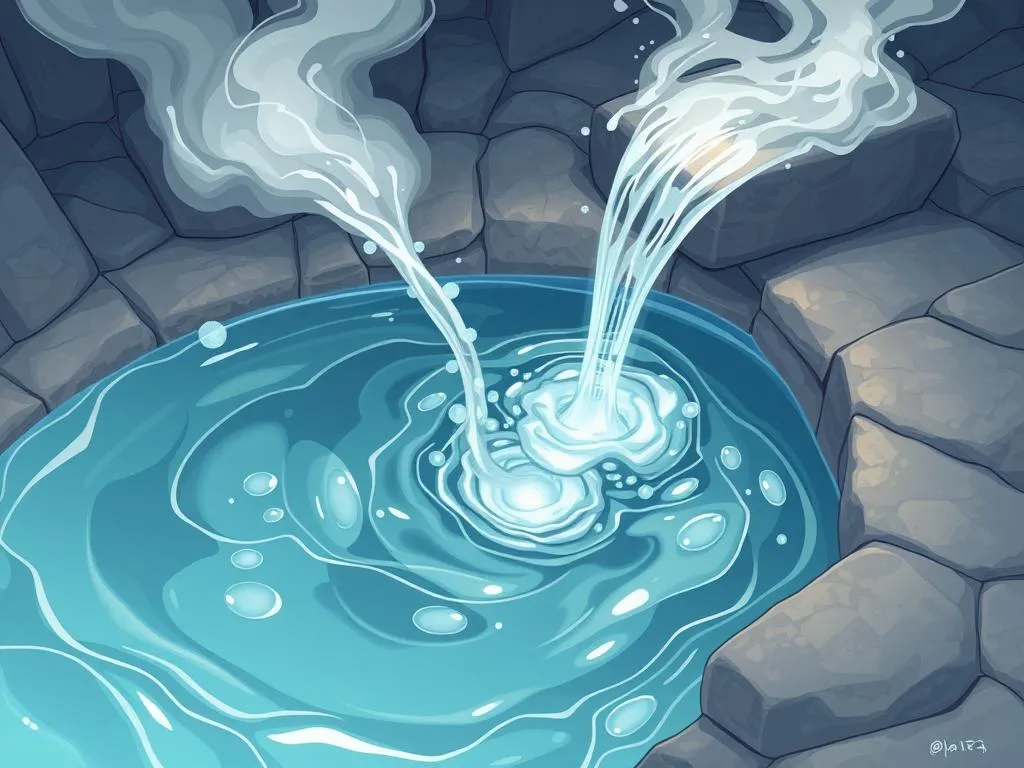 agua hirviendo sonar significado