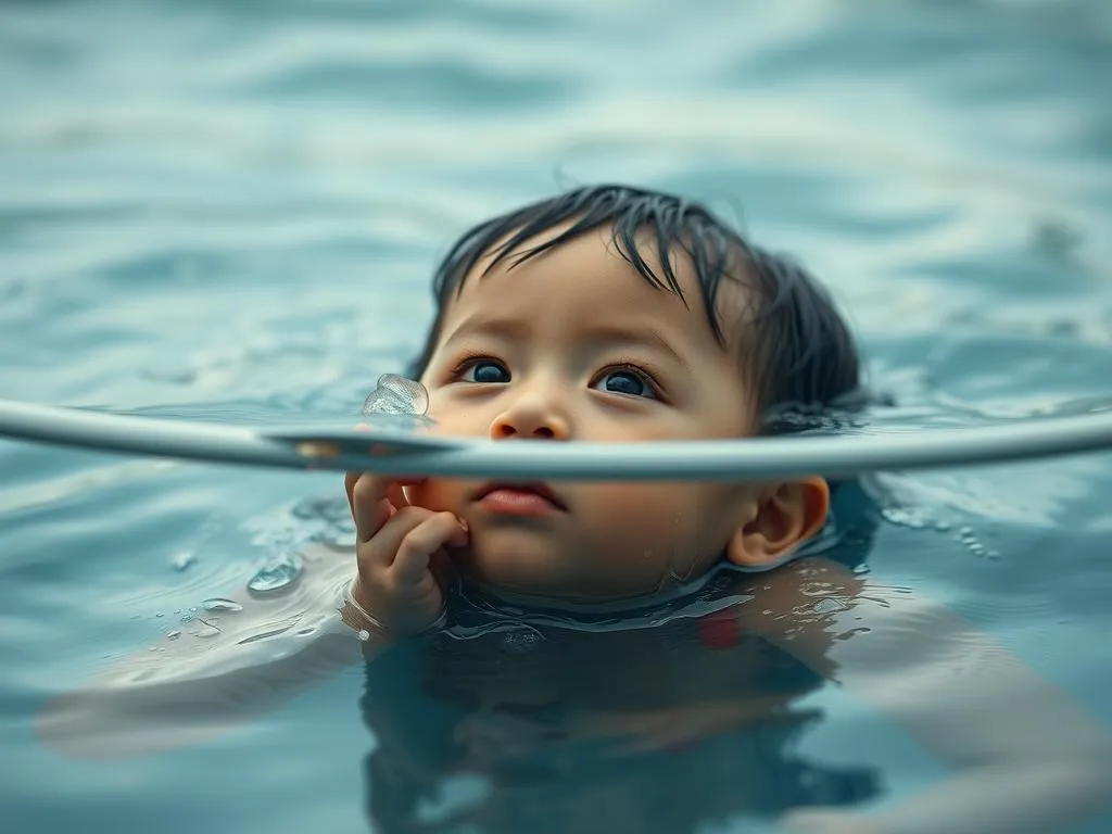 Significado del sueño de ahogarse con un niño