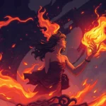 alguien en fuego significado sueno