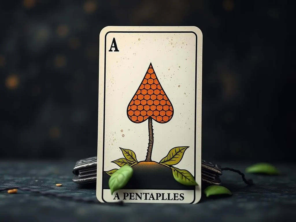 Significado del Sueño de la Carta del Tarot del As de Pentáculos