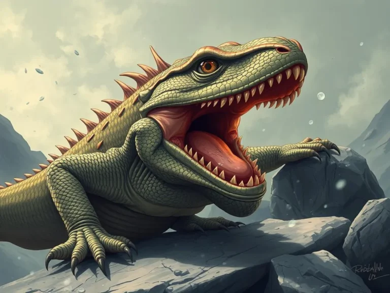 El Significado del Sueño de Ataque de Lagarto: Simbolismo y Mensajes Ocultos