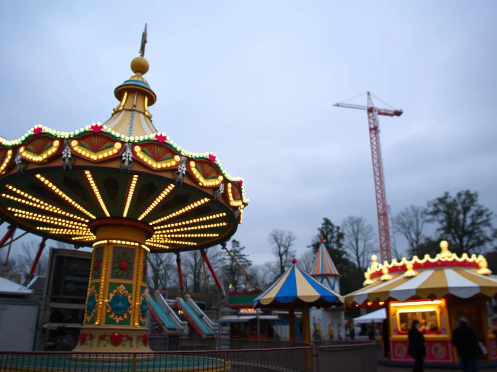 Significado de los Sueños de Atracciones de Parque de Diversiones