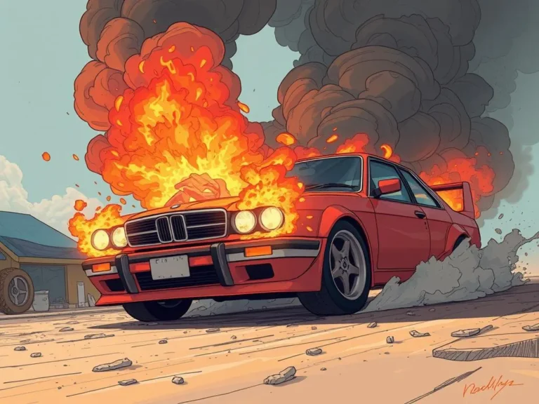El Significado del Sueño sobre un Coche que Explota y Desaparece: Interpretaciones y Mensajes