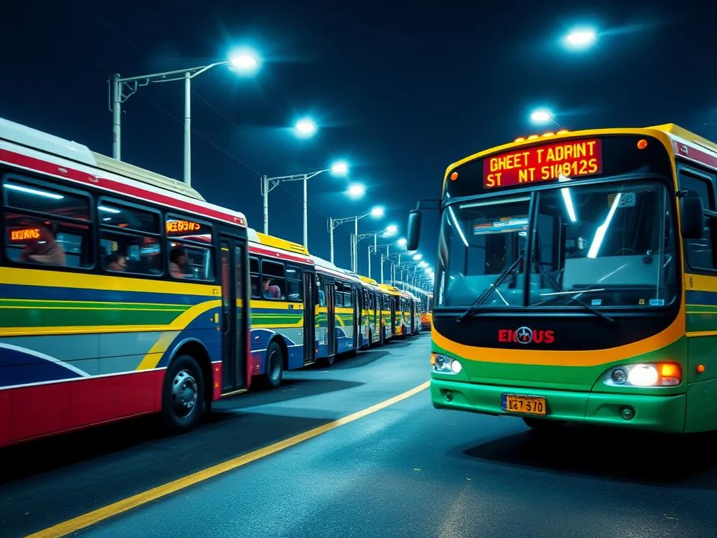 Significado de los Sueños con Autobuses Coloridos