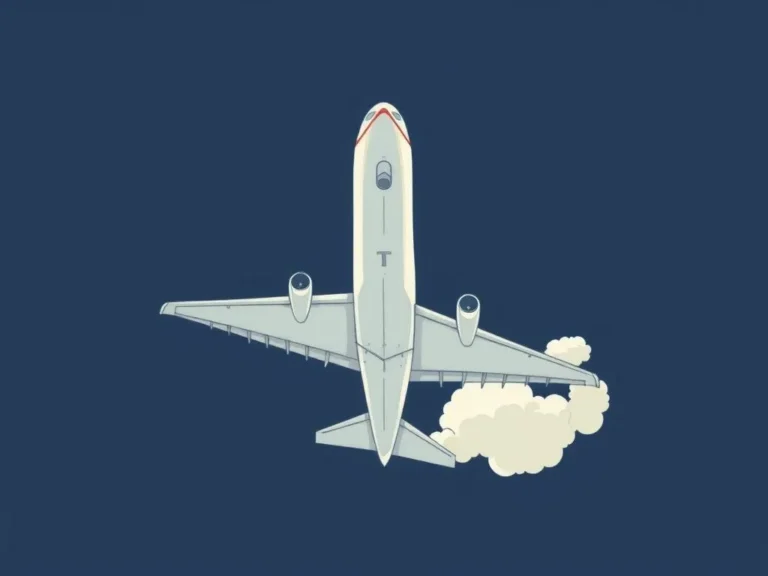 Significado del Sueño de un Avión Volando Hacia Atrás: Interpretaciones y Simbolismo