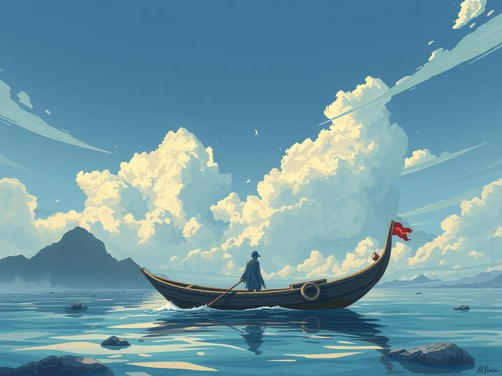 barco en la tierra significado