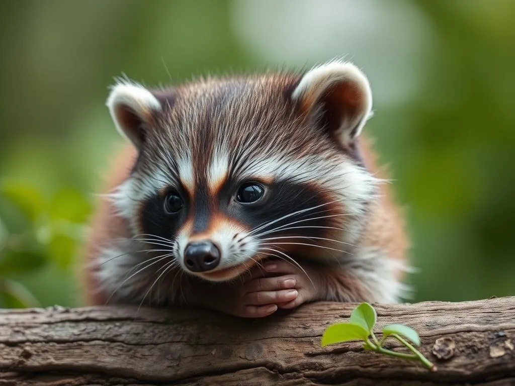 Significado del sueño de un bebé mapache