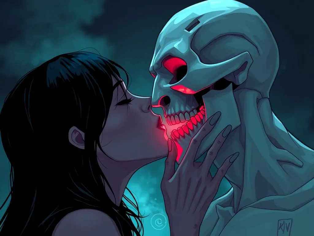 beso de muerte significado