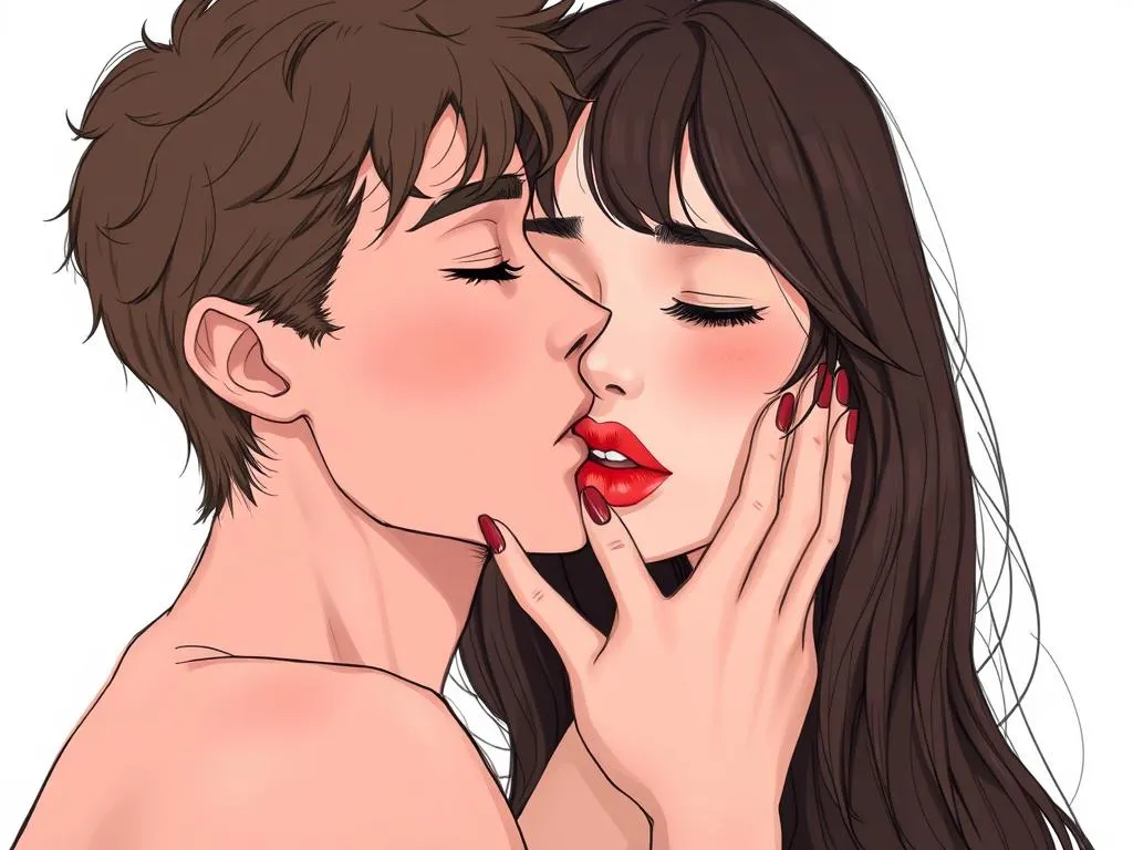 beso en los labios por chica significado
