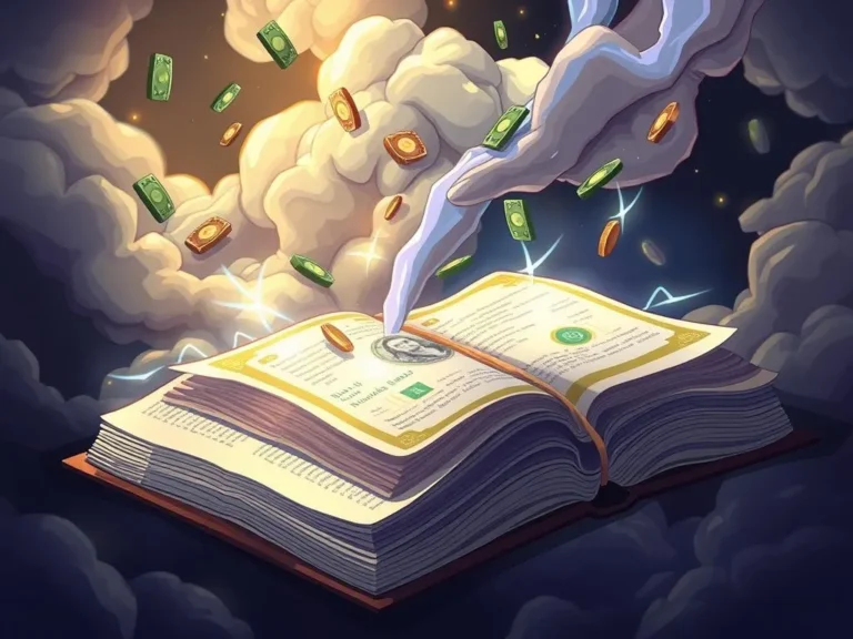 El Significado Espiritual y Psicológico de Soñar con Encontrar Dinero en la Biblia