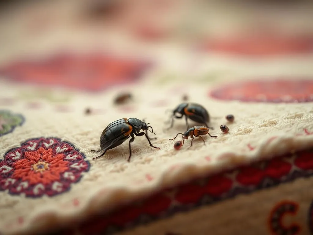 Significado del sueño de bichos en una manta