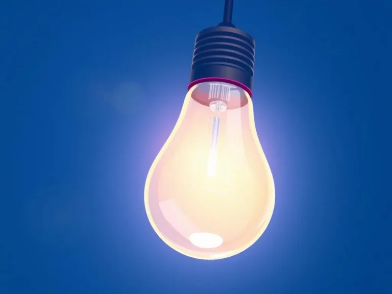 Significado del Sueño con Bombillas de Luz Azul: Interpretaciones y Simbolismo
