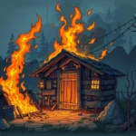 burning shed suenio significado