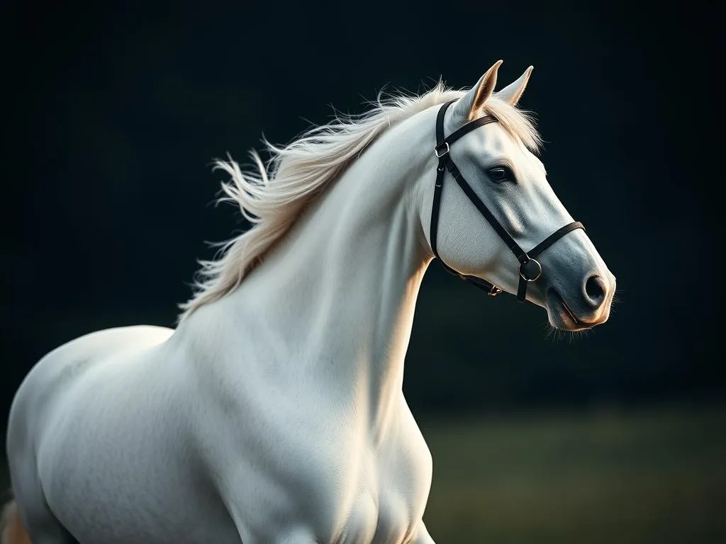 Significado del sueño de llevar un caballo blanco con rienda