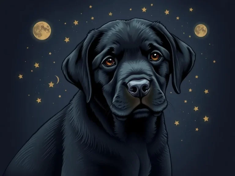 Significado del Sueño de un Cachorro Labrador Negro: Interpretaciones y Mensajes Espirituales