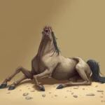 cadaver de caballo en descomposicion significado