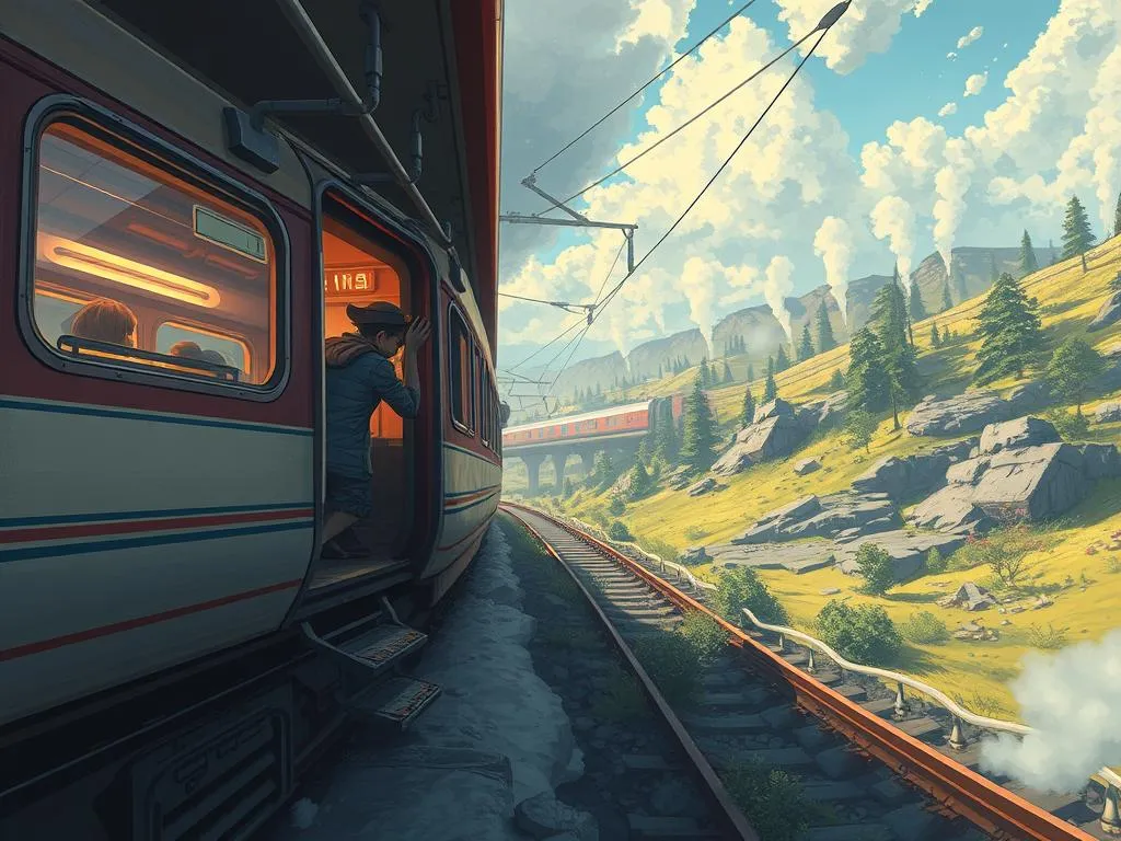 caida del tren significado
