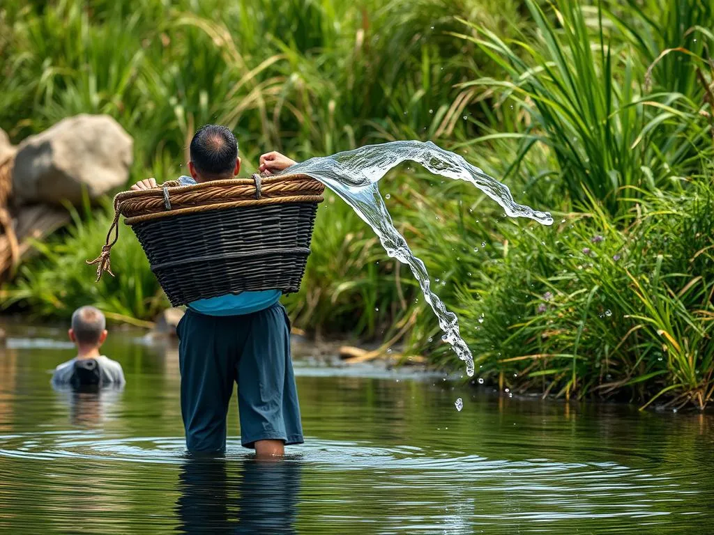Significado del sueño de llevar agua