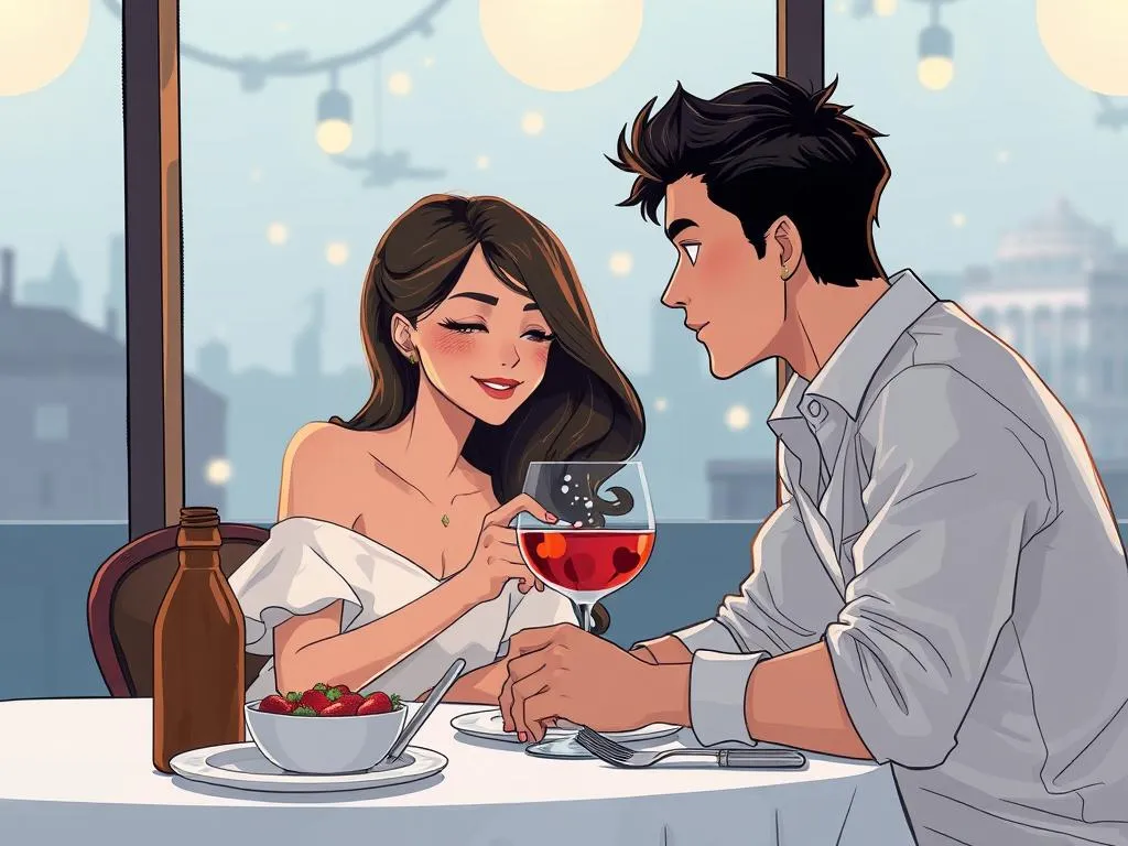 cenar con amantes en un restaurante significado suenos