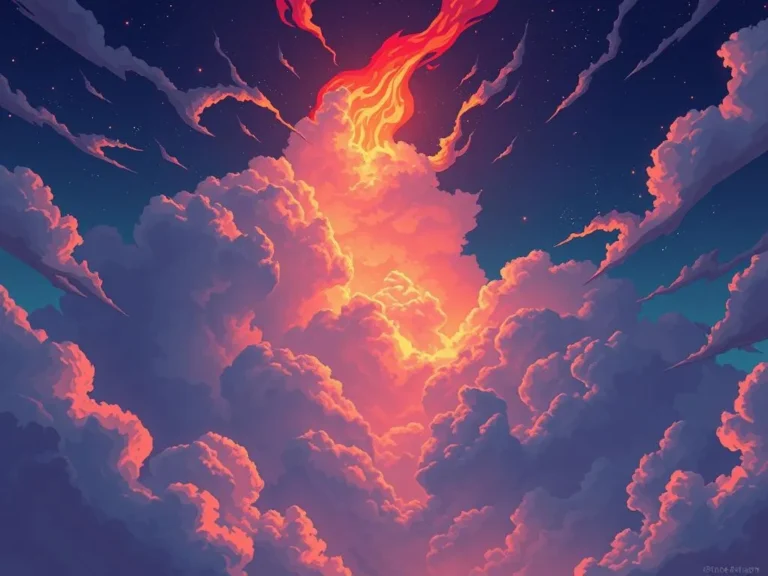 Significado de Soñar con el Cielo en Llamas: Interpretaciones y Mensajes Espirituales