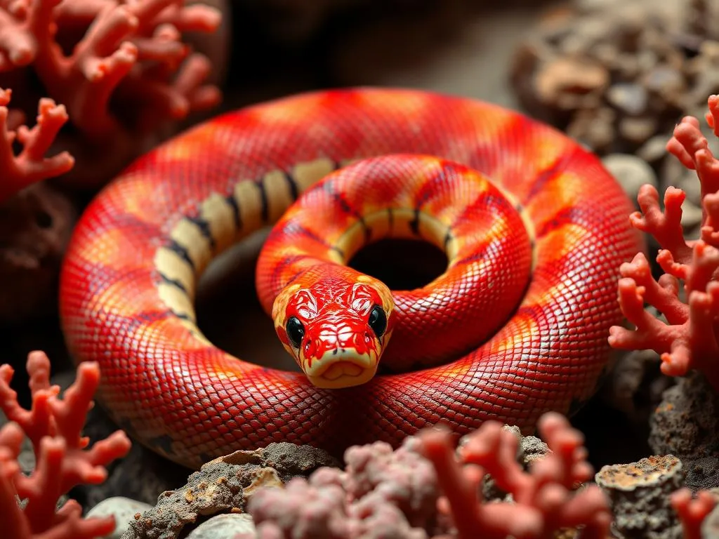 Significado del sueño con serpiente de coral