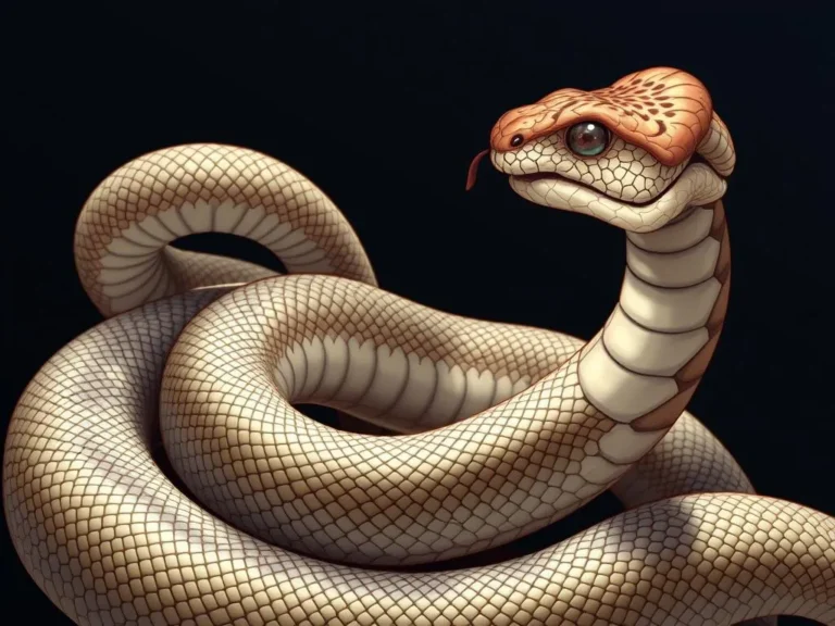 Significado Espiritual y Psicológico de Soñar con Comer Piel de Serpiente