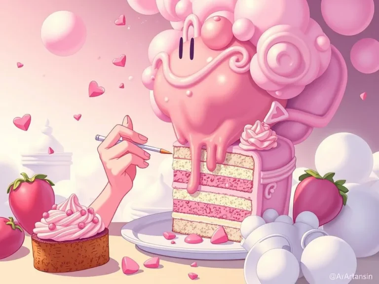 Significado de Soñar con Comer Pastel Rosa: Un Viaje a la Dulzura y la Alegría