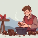 comprando chocolate suenio significado