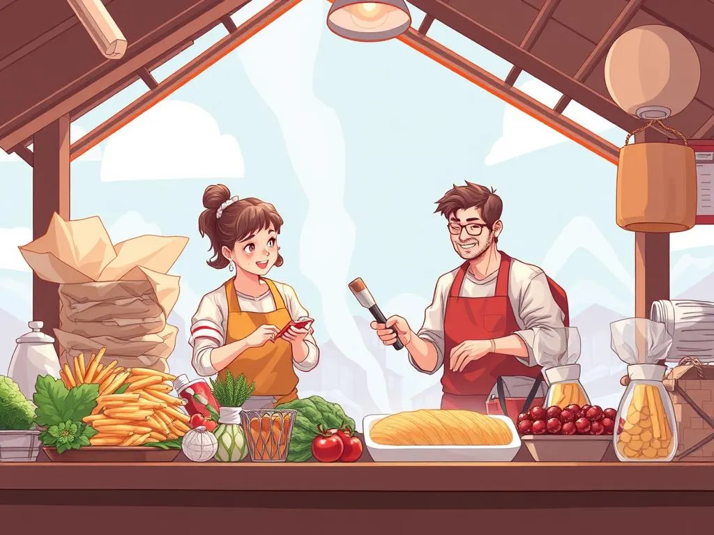 comprando comida el suenio significado