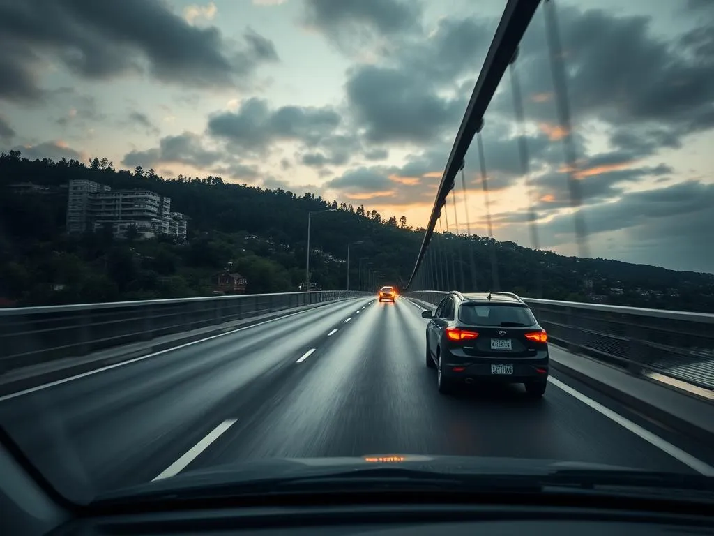Significado de Soñar con Conducir en un Puente