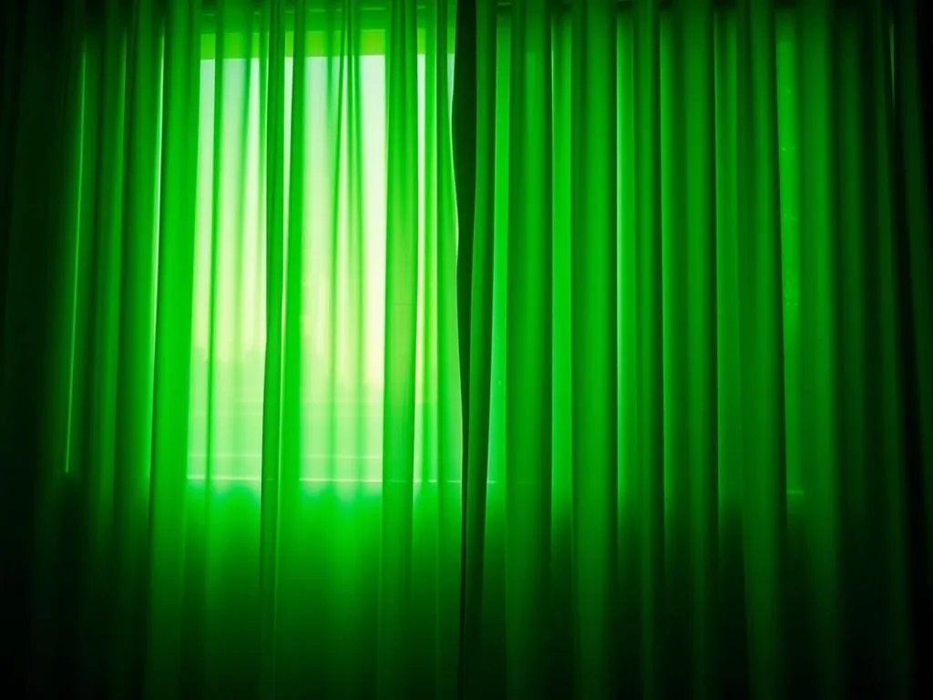 Significado de los Sueños con Cortinas Verdes
