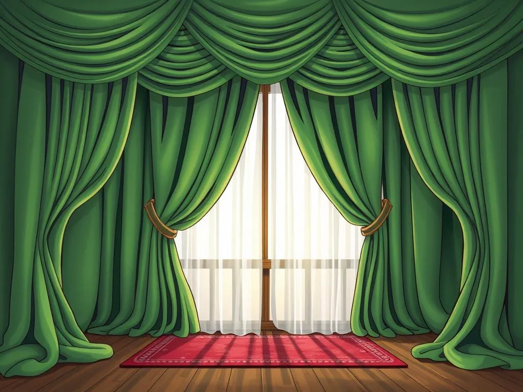 cortinas verdes sonar significado