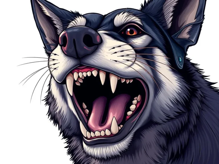 El Significado Espiritual y Psicológico de Soñar con Dientes Caninos