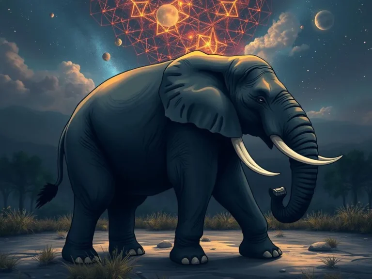 Significado del Sueño del Elefante Negro: Un Análisis Profundo