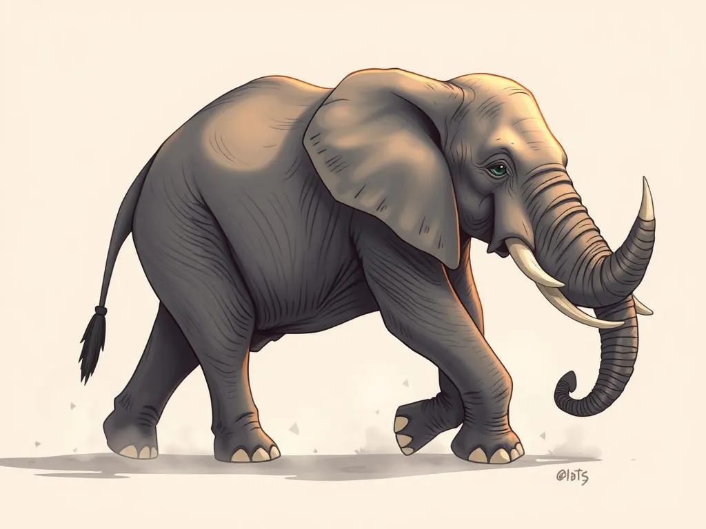elefante no tiene cuernos significado del suenio