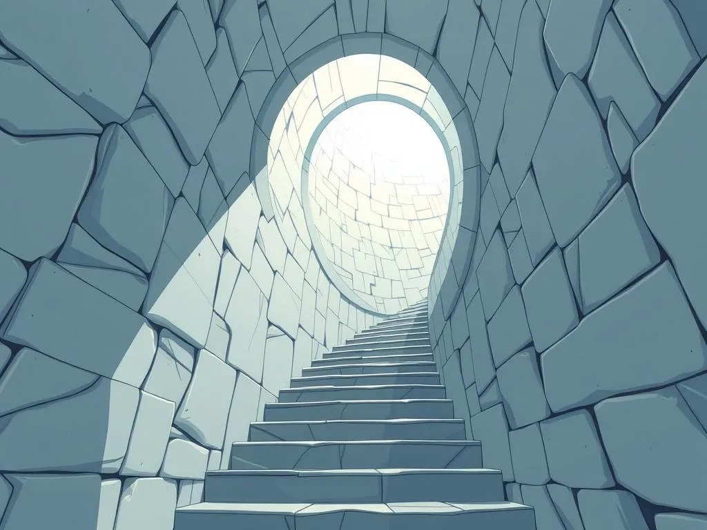 escalera infinita suenos significado