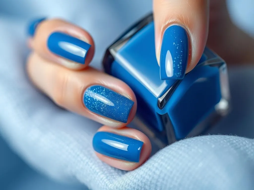 Significado del sueño con esmalte de uñas azul