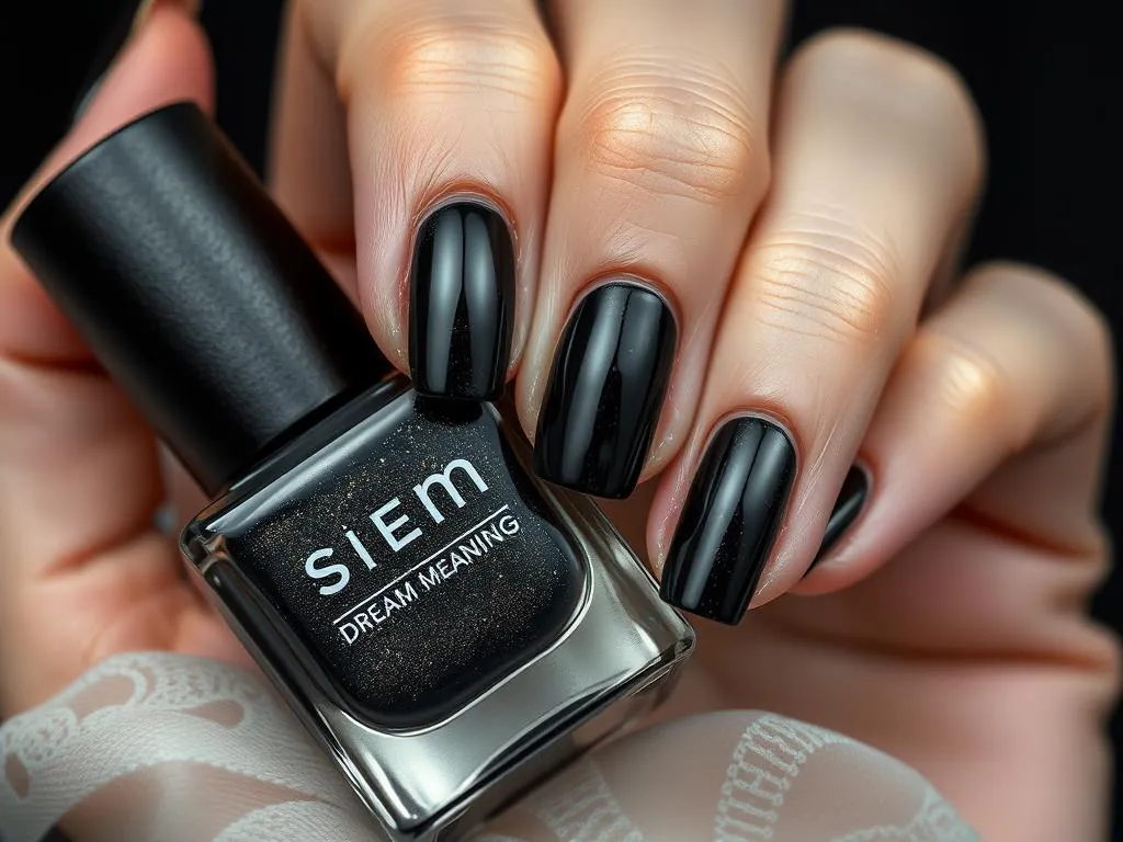 Significado del sueño con esmalte de uñas negro