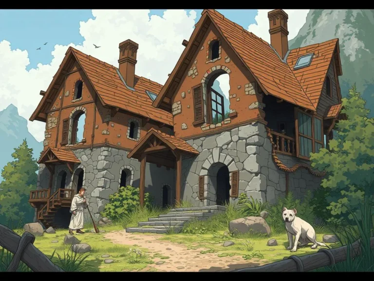 Explorando el Significado de los Sueños con Casas Antiguas en Ruinas