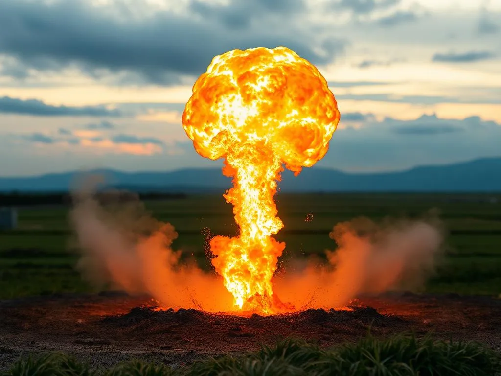 Significado de Soñar con una Explosión de Gas
