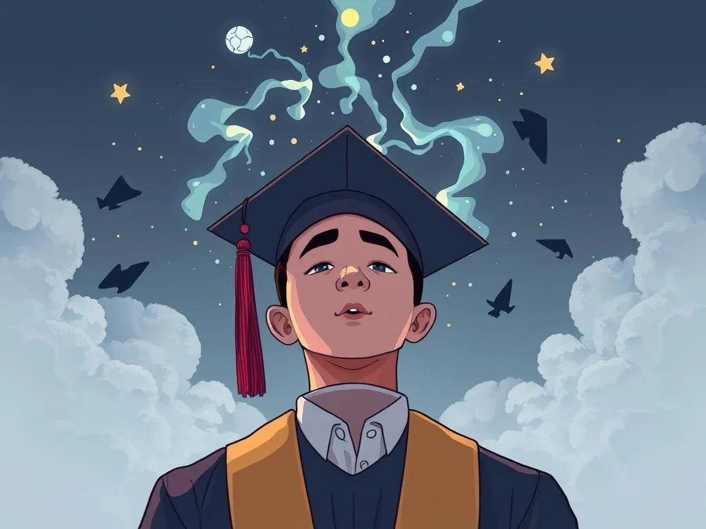 falta graduacion suenio significado