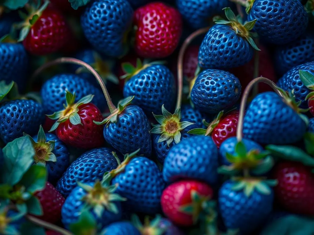 Significado de los sueños con fresas azules