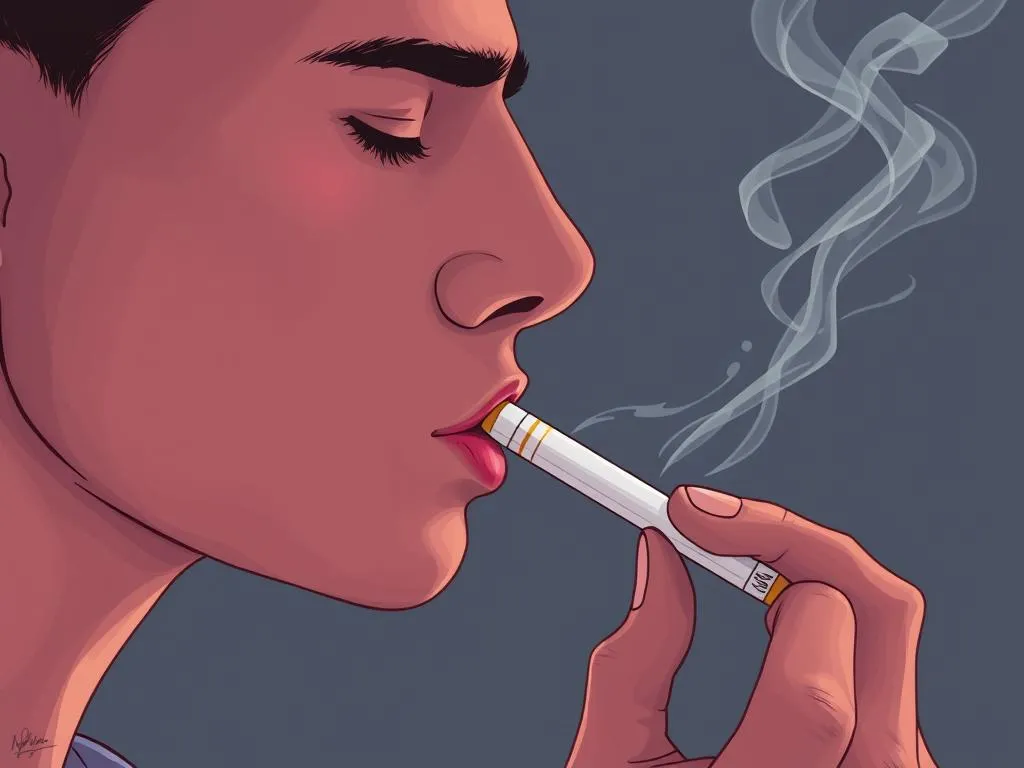fumando cigarro suenho significado