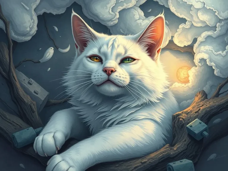 Significado del Sueño de un Gato Blanco Muerto: Interpretaciones y Mensajes Ocultos