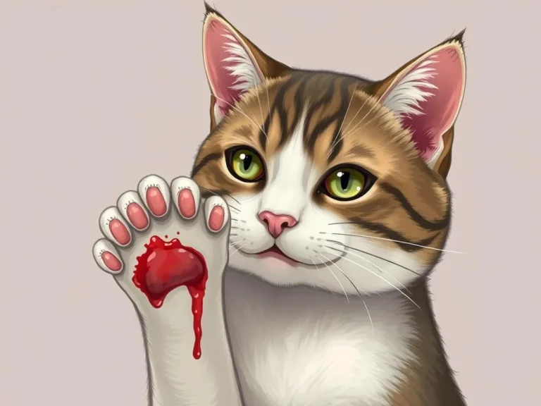 Significado del Sueño de un Gato con una Pata Sangrante: Interpretaciones y Simbolismo