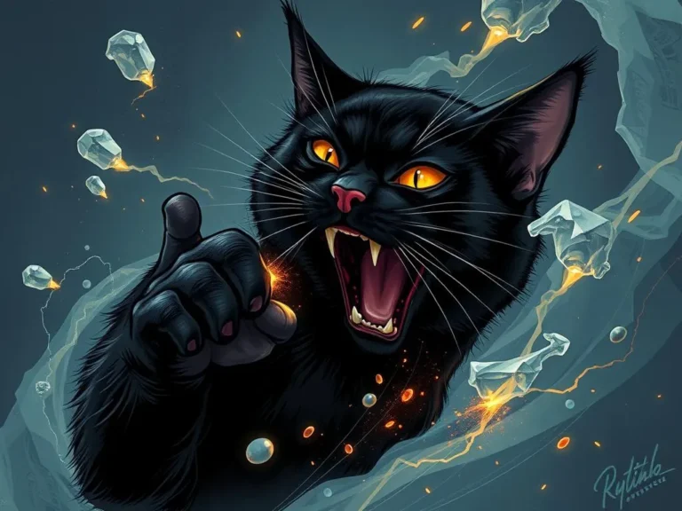 Significado del Sueño de un Gato Negro Atacando: Interpretaciones y Simbolismo