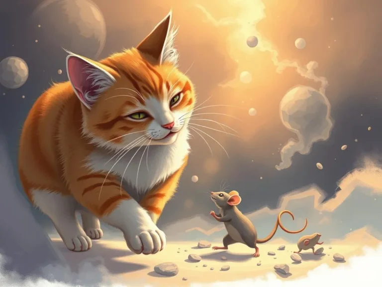 Significado del Sueño de un Gato Persiguiendo a un Ratón: Interpretaciones y Simbolismos